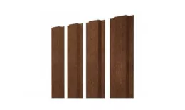 Штакетник Grand Line Прямоугольный 0,45 Print-double Elite Antique Wood Античный дуб купить в екатеринбурге