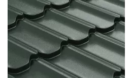 Металлочерепица GL Kvinta Plus 0,5 GreenCoat Pural Matt RAL 6020 хромовая зелень купить в екатеринбурге