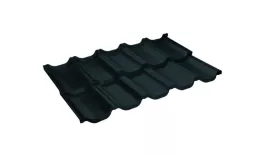 Металлочерепица GL Kvinta Uno 0,5 GreenCoat Pural RR 23 темно-серый купить в екатеринбурге
