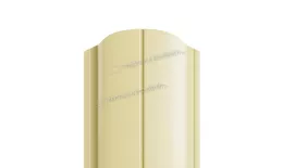 Штакетник Металл Профиль ELLIPSE-O (Закругленный) NormanMP 0,5 мм RAL 1015 Светлая слоновая кость купить в екатеринбурге