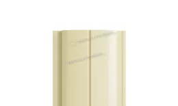 Штакетник Металл Профиль ELLIPSE-Т (Прямой) NormanMP 0,5 мм RAL 1015 Светлая слоновая кость купить в екатеринбурге