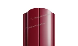 Штакетник Металл Профиль ELLIPSE-O (Закругленный) VikingMP 0,45 мм RAL 3005 Красное вино купить в екатеринбурге