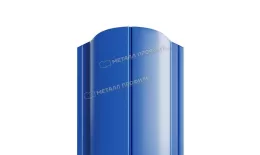 Штакетник Металл Профиль ELLIPSE-O (Закругленный) NormanMP 0,5 мм RAL 5005 Сигнальный синий купить в екатеринбурге