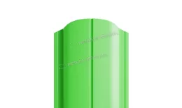 Штакетник Металл Профиль ELLIPSE-O (Закругленный) NormanMP 0,5 мм RAL 6018 желто-зеленый купить в екатеринбурге