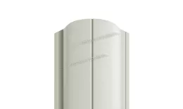 Штакетник Металл Профиль ELLIPSE-O (Закругленный) NormanMP 0,5 мм RAL 9003 Сигнальный белый купить в екатеринбурге