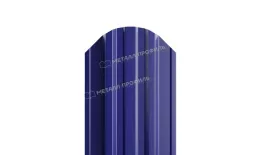 Штакетник Металл Профиль TRAPEZE-O (Закругленный) NormanMP 0,5 мм RAL 5002 Ультрамариново-синий купить в екатеринбурге