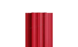 Штакетник Металл Профиль TRAPEZE-Т (Прямой) РЕ 0,45 мм RAL 3003 Рубиново-красный купить в екатеринбурге