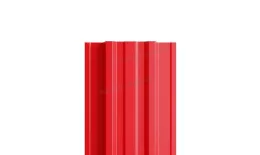 Штакетник Металл Профиль TRAPEZE-Т (Прямой) РЕ 0,45 мм RAL 3020 Насыщенный красный купить в екатеринбурге