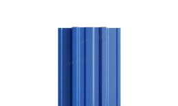 Штакетник Металл Профиль TRAPEZE-Т (Прямой) NormanMP 0,5 мм RAL 5005 Сигнальный синий купить в екатеринбурге