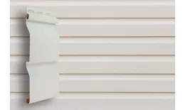 Виниловый сайдинг Grand Line Корабельный брус 3,0 D4 Классика Белый купить в екатеринбурге