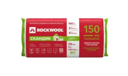 Утеплитель Роквул Лайт Баттс Скандик 150 (3,60м2; 0,540м3; 5 плит) купить в екатеринбурге
