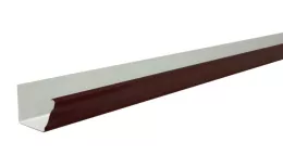 Желоб прямоугольный Grand Line Vortex 127мм 3м RAL 8017 (полиэстер) купить в екатеринбурге