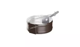 Держатель трубы Металл Профиль Проект D150 (саморез) RAL 8017 Коричневый купить в екатеринбурге