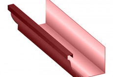 Желоб водосточный 120х86х3000 Металл Профиль. Бюджет. RAL 3011 Коричнево-красный купить 