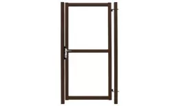 Калитка Colority Zinc Lock 2,0х1 RAL 8017 GL купить в екатеринбурге