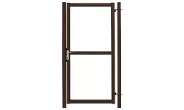 Калитка Colority Zinc Lock 2,0х1 RAL 8017 GL купить в екатеринбурге