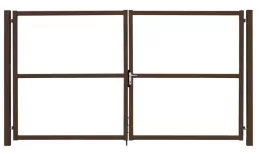 Ворота Colority Zinc Lock 2,0х3,5 RAL 8017 GL купить в екатеринбурге