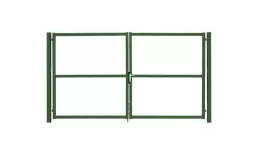 Ворота Colority Zinc Lock 2,0х3,5 RAL 6005 GL купить в екатеринбурге