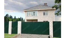 Калитка Estet 2,0х1 RAL 6005 GL купить в екатеринбурге