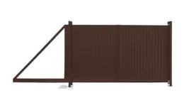 Ворота откатные Estet 2,0х3,5 RAL 8017 GL купить в екатеринбурге