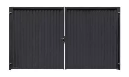 Ворота Estet 2,0х3,6 RAL 7024 GL купить в екатеринбурге