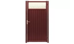 Калитка Estet Plus 2,0х1 RAL 3005/1013 GL купить в екатеринбурге