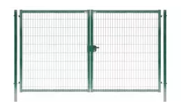 Ворота Medium New Lock 1,73х3,5 RAL 6005 GL купить в екатеринбурге