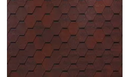 Гибкая черепица Tegola Top Shingle Смальто (Smalto) красный купить в екатеринбурге