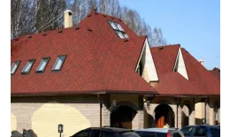 Гибкая черепица Tegola Top Shingle Футуро (Futuro) красный купить в екатеринбурге