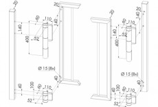 Доводчик Mammoth черный RAL 9005 GL купить 