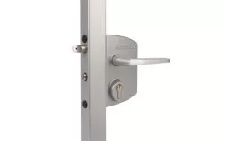 Замок LAKQ 6060 U2L корпус металлический, с ручками из алюминия, зеленый RAL 6005 Blister GL купить в екатеринбурге