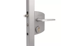 Замок LAKQ 6060 U2L корпус металлический, с ручками из алюминия, зеленый RAL 6005 Blister GL купить в екатеринбурге