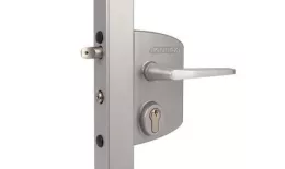 Замок LAKQ 6060 U2L корпус металл, с ручками из алюминия, серебристый ZILV GL купить в екатеринбурге