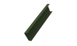 Декоративная накладка на столб жалюзи Milan,Tokyo 0,5 GreenCoat Pural BT, matt RR 11 темно-зеленый (RAL 6020 хромовая зелень) GL купить в екатеринбурге