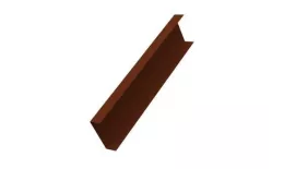 Декоративная накладка на столб жалюзи Milan,Tokyo 0,5 Satin с пленкой RAL 3009 оксидно-красный GL купить в екатеринбурге