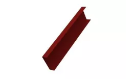 Декоративная накладка на столб жалюзи Milan,Tokyo 0,5 Satin с пленкой RAL 3011 коричнево-красный GL купить в екатеринбурге
