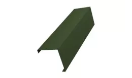 Декоративная накладка на столб угловая жалюзи Milan,Tokyo 0,5 GreenCoat Pural BT, matt RR 11 темно-зеленый (RAL 6020 хромовая зелень) GL купить в екатеринбурге
