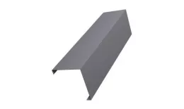 Декоративная накладка на столб угловая жалюзи Milan,Tokyo 0,5 Satin с пленкой RAL 7004 сигнальный серый GL купить в екатеринбурге