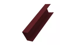 Крышка 65х60 жалюзи Milan, Tokyo 0,5 Velur RAL 3005 красное вино (для калиток и ворот) GL купить в екатеринбурге