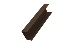 Крышка 65х60 жалюзи Milan, Tokyo 0,5 Rooftop Matte RAL 8017 шоколад (для калиток и ворот) GL купить в екатеринбурге