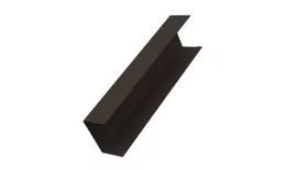 Крышка 65х60 жалюзи Milan, Tokyo 0,5 Rooftop Matte RR 32 темно-коричневый (для калиток и ворот) GL купить в екатеринбурге