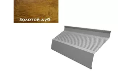 Ламель Milan new gofr 0,45 Print-Double Elite Golden Wood GL купить в екатеринбурге