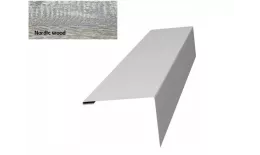 Нащельник (для калиток и ворот) 25х35 жалюзи Milan, Tokyo 0,45 Print Elite Nordic wood (L1,68) GL купить в екатеринбурге