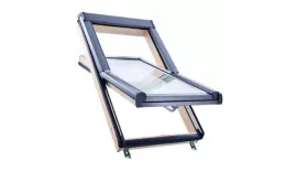 Окно ROTO Designo R49 H WD 74х98 из дерева двухкамерное купить в екатеринбурге