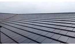 Керамическая черепица Tejas Borja, Flat 10, Black (черный) купить в екатеринбурге