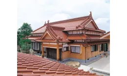 Керамическая черепица Maruso TS-roof (Самурай), Глянцевый красный купить в екатеринбурге