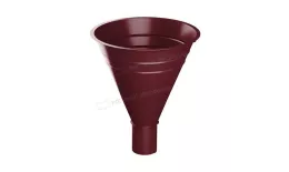 Воронка водосборная МЕТАЛЛ ПРОФИЛЬ Foramina PUR D100/300 Ral 3005 купить в екатеринбурге