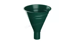 Воронка водосборная МЕТАЛЛ ПРОФИЛЬ Foramina PUR D100/300 Ral 6005 купить в екатеринбурге