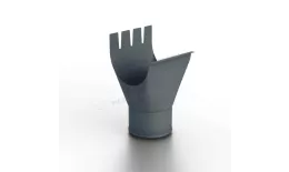 Воронка выпускная МЕТАЛЛ ПРОФИЛЬ Foramina Freeze D125/100 Grey купить в екатеринбурге