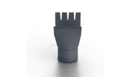Воронка выпускная МЕТАЛЛ ПРОФИЛЬ Foramina Freeze D125/100 Grey купить в екатеринбурге